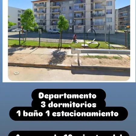 Departamento 3 Dormitorios 1 Bano Cerca Aeropuerto Internacional Pudahuel Santiago Chile